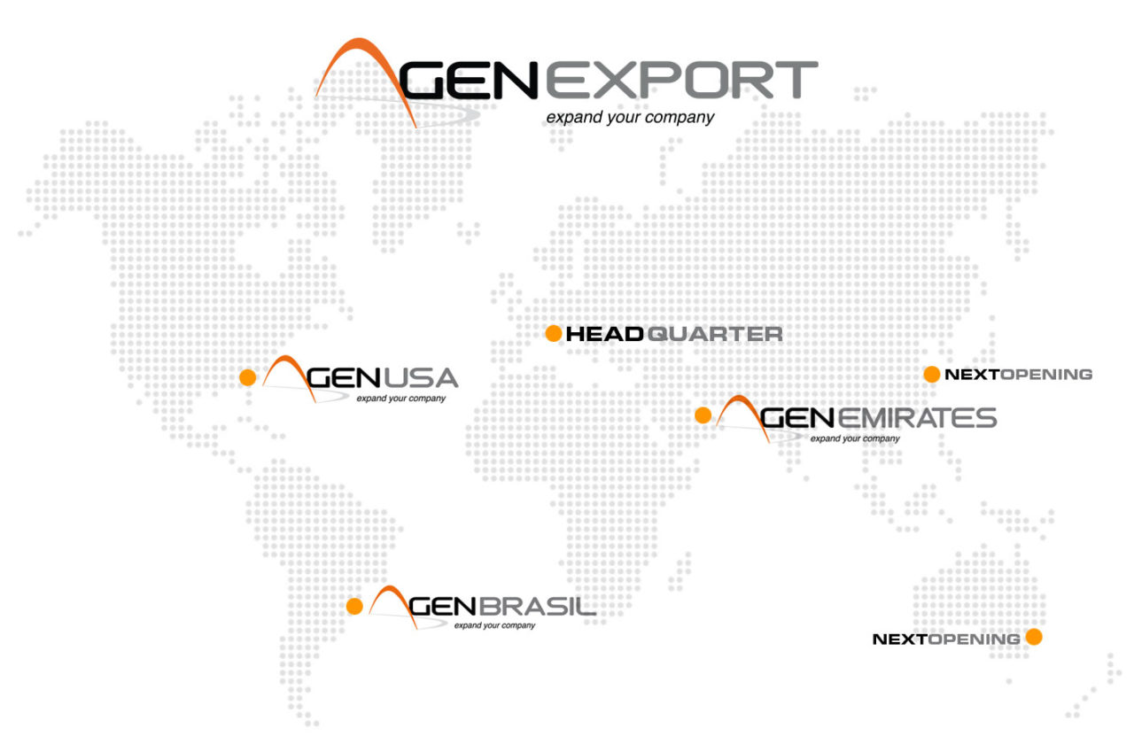 dotted-world-map Gen Export Network
